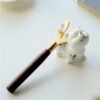Ceramic Proud Cat Tea Pet Decorative Ornament