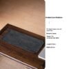 Tie-dyed Canvas Tea Mat Dry Pour Seats Diablement Fort