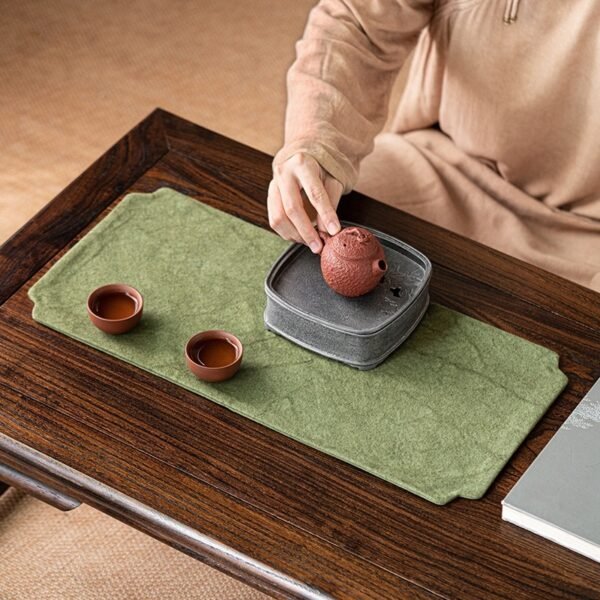 Tie-dyed Canvas Tea Mat Dry Pour Seats Diablement Fort