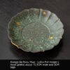 Bronze Glaze Scholar Water Drop Container Ceramic Tea Ware Bamboo Tea Tray Saucer
