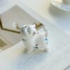Ceramic Proud Cat Tea Pet Decorative Ornament