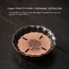 Celadon Vintage Brass Petal Tea Tray