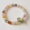 Rabbit hair crystal bracelet