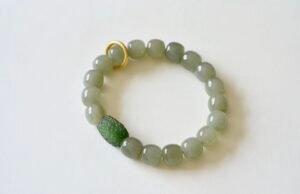 Customized Hetian Jade bracelet with turtle