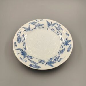 909f03f777530f7c362d91db24d7e303 Hand painted contrasting color porcelain tea tray from Jingdezhen